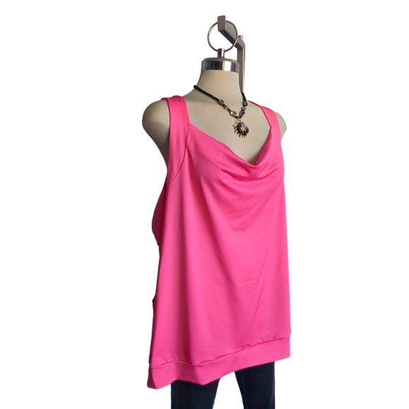 RICKIS Designer Luxury Pink Blouse Side XXL - Picture 7 of 16
